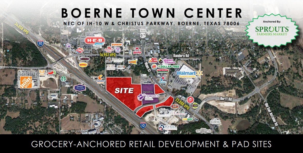 IH-10 W & Christus Pkwy, Boerne, TX à louer Photo principale- Image 1 de 3
