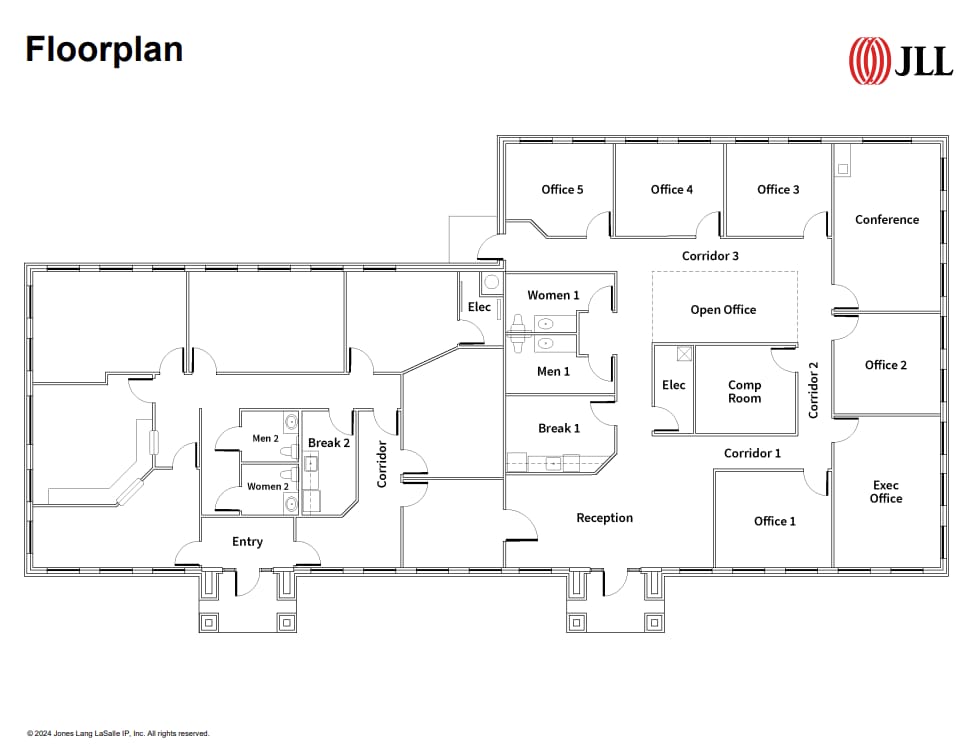 2401 Mustang Dr, Grapevine, TX à louer Plan d’étage- Image 1 de 1