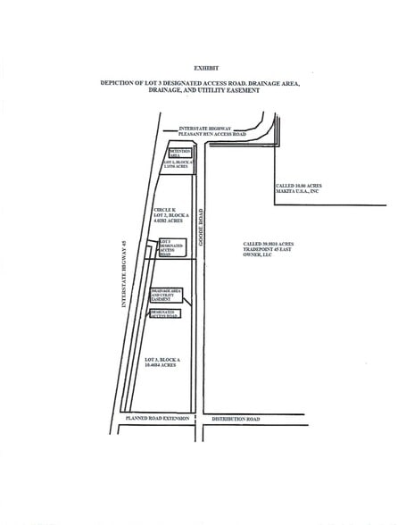 I-45, Wilmer, TX for sale - Site Plan - Image 2 of 4