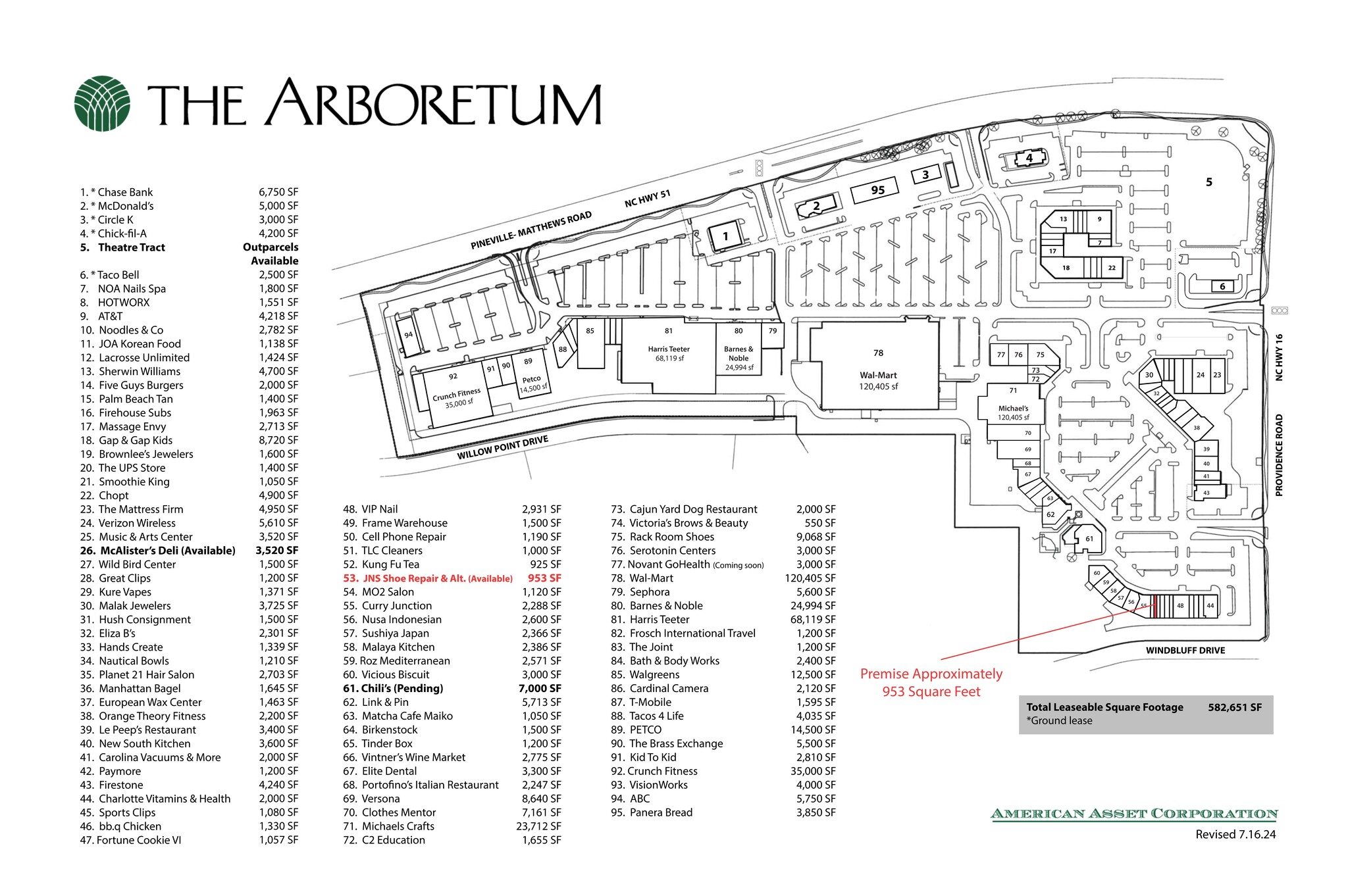 3333-3351 Pineville Matthews Rd, Charlotte, NC for lease Site Plan- Image 1 of 1