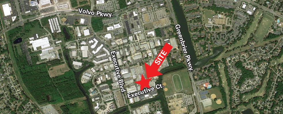 912 Executive Ct, Chesapeake, VA à vendre - Aérien - Image 2 de 23