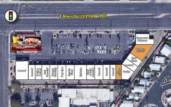 4815 E Main St, Mesa, AZ for lease Site Plan- Image 1 of 1