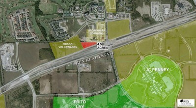 5252 State Highway 121, Frisco, TX - AERIAL map view