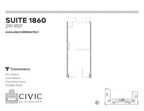 20 N Wacker Dr, Chicago, IL à louer Plan d’étage- Image 1 de 1