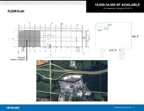 122 Timberline Dr, Spring Hill, TN for lease Site Plan- Image 1 of 1