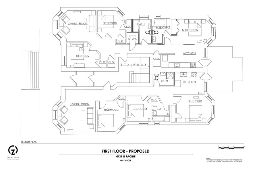 4431-4433 N Racine Ave, Chicago, IL for sale - Typical Floor Plan - Image 3 of 23