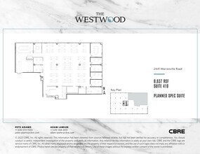 2441 Warrenville Rd, Lisle, IL for lease Floor Plan- Image 1 of 1