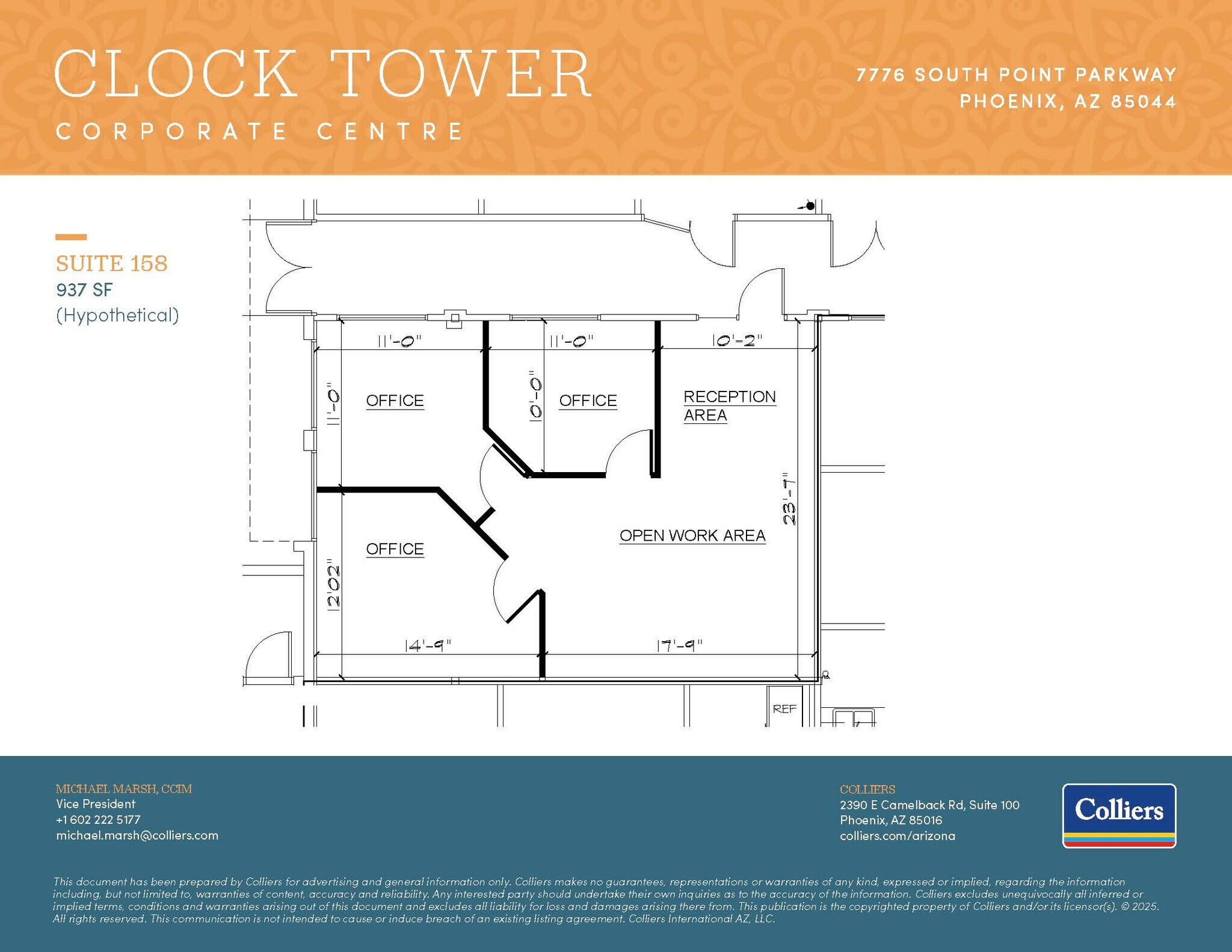 7776 S Pointe Pky W, Phoenix, AZ for lease Floor Plan- Image 1 of 1