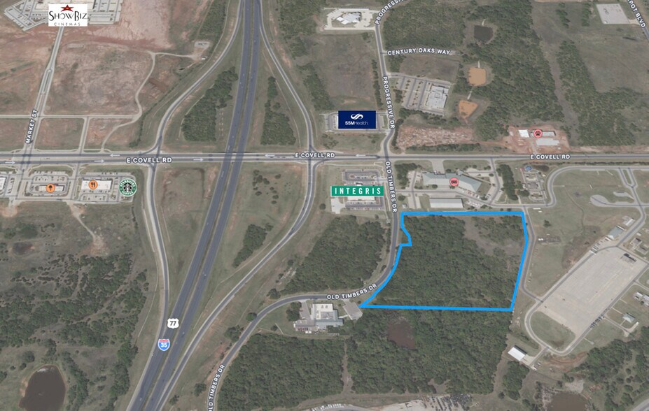 Covell & Old Timbers (South of SE/c) rd, Edmond, OK à vendre - Aérien - Image 2 de 2