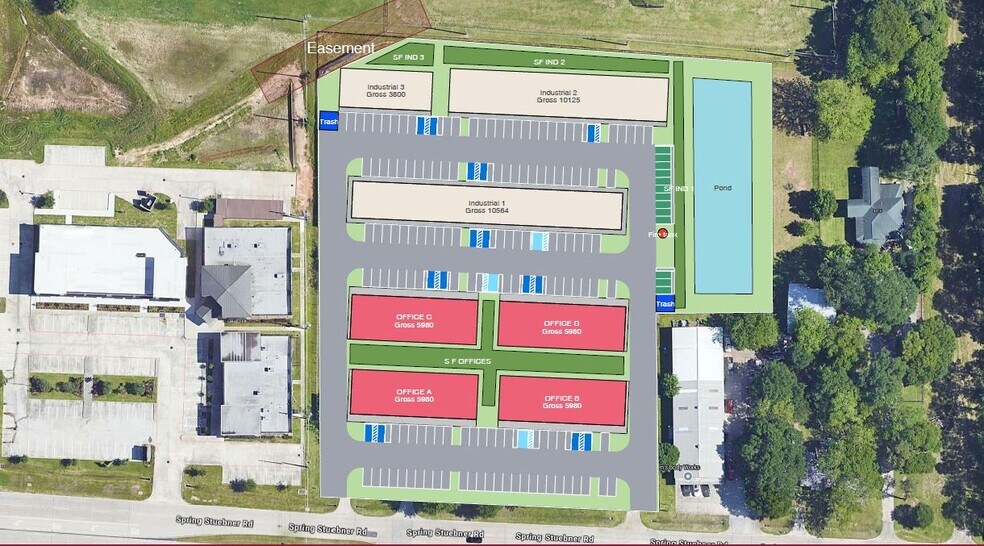 4416 Spring Stuebner Rd, Spring, TX à vendre - Photo du bâtiment - Image 2 de 3