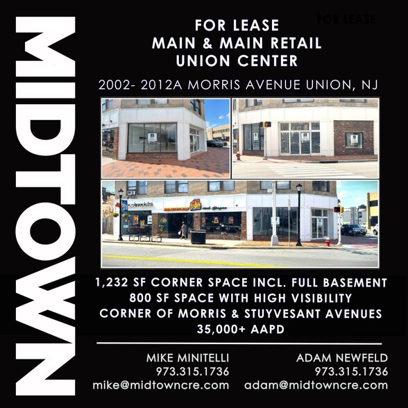 2002 Morris Ave, Union Township, NJ à louer - Photo du bâtiment - Image 3 de 11