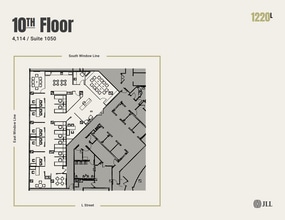 1220 L St NW, Washington, DC for lease Floor Plan- Image 2 of 7