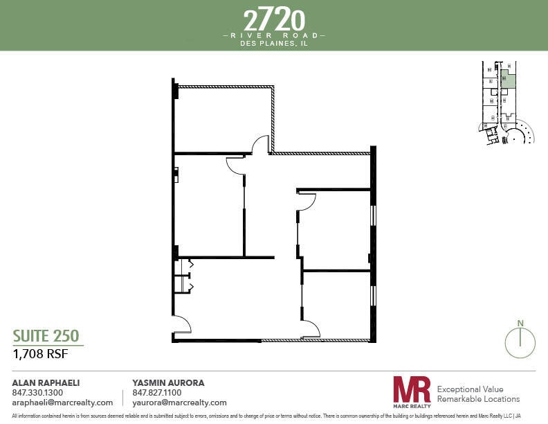 2720 S River Rd, Des Plaines, IL for lease Floor Plan- Image 1 of 1