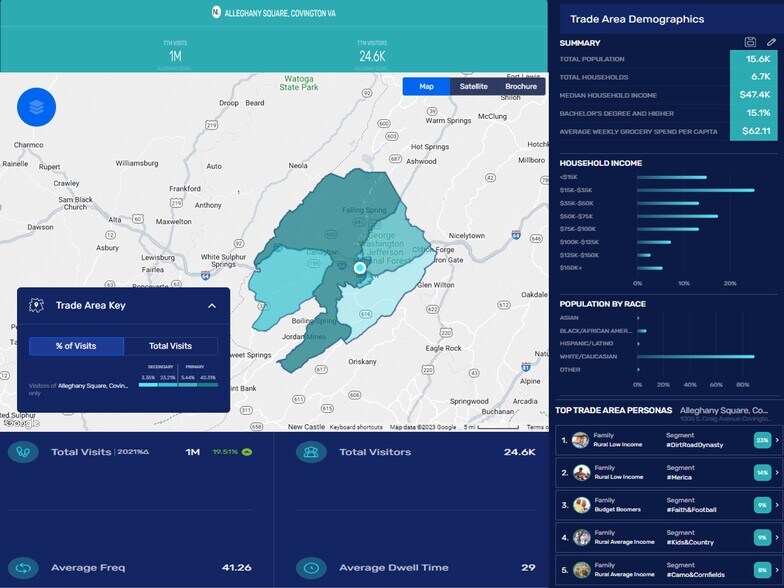 920 S Craig Ave, Covington, VA à louer - Photo du bâtiment - Image 2 de 7