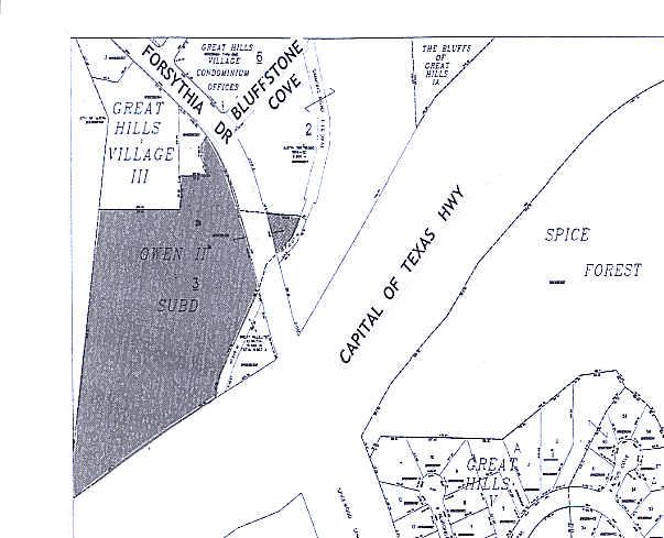 6836 Austin Center Blvd, Austin, TX à louer - Plan cadastral - Image 2 de 8