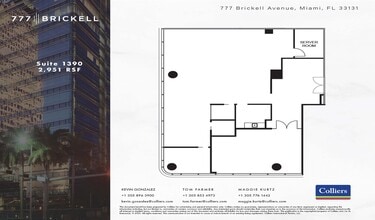 777 Brickell Ave, Miami, FL for lease Floor Plan- Image 1 of 1