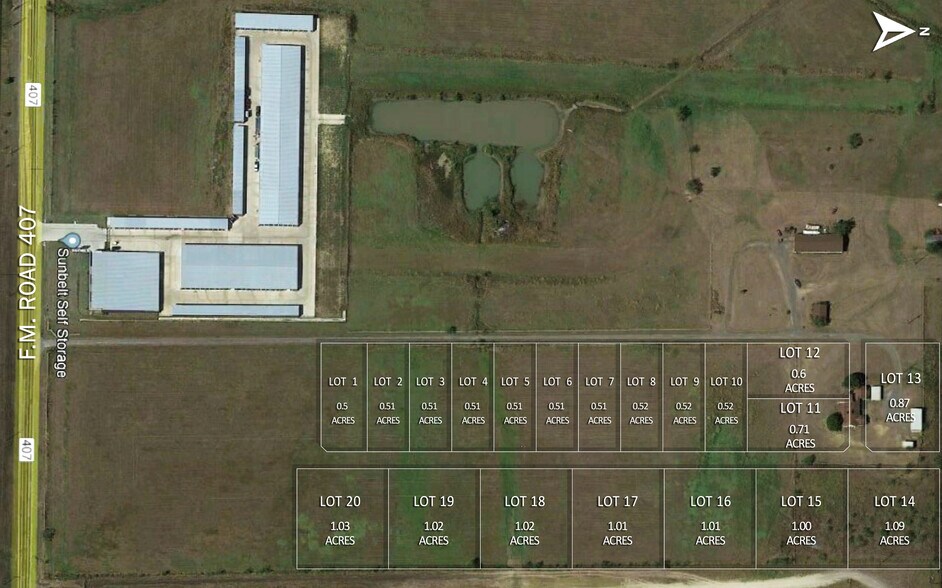 1700 FM 407, Justin, TX à vendre - Photo du bâtiment - Image 1 de 2