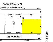 447 Battery St, San Francisco, CA à louer - Plan cadastral - Image 2 de 4