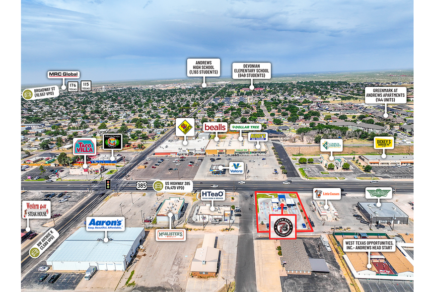 1300 N Main St, Andrews, TX for sale - Building Photo - Image 3 of 4