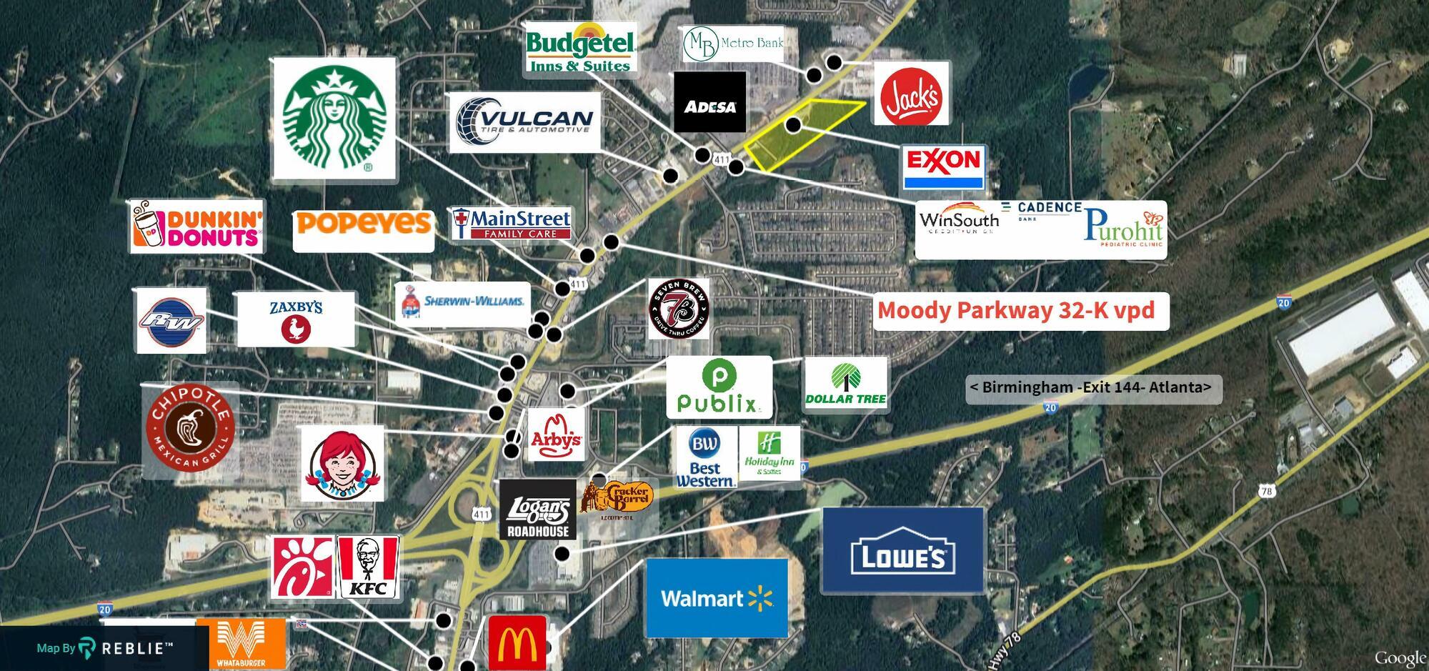 2490 Moody Pky, Moody, AL à vendre Photo du bâtiment- Image 1 de 4