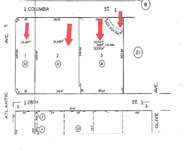 701 E 28th St, Long Beach, CA à louer - Plan cadastral - Image 3 de 9