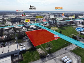 111 Central ave, Louisville, KY - Aérien  Vue de la carte - Image1
