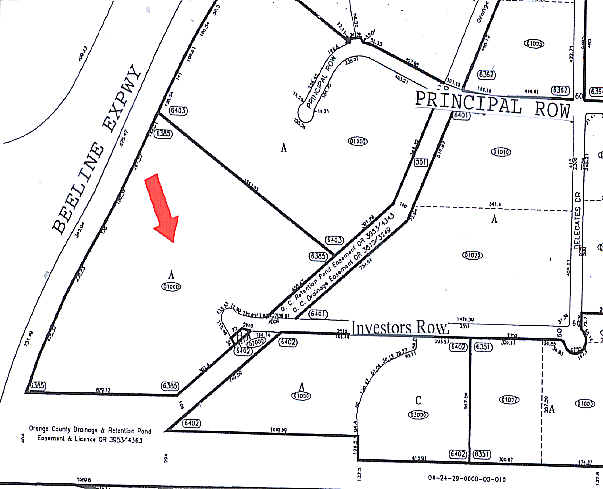 2501 Investors Row, Orlando, FL à louer - Plan cadastral - Image 3 de 10