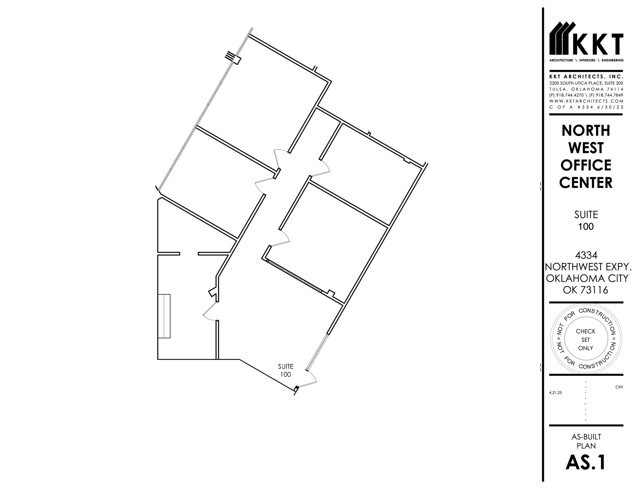 4334 NW Expressway, Oklahoma City, OK for lease Site Plan- Image 1 of 1