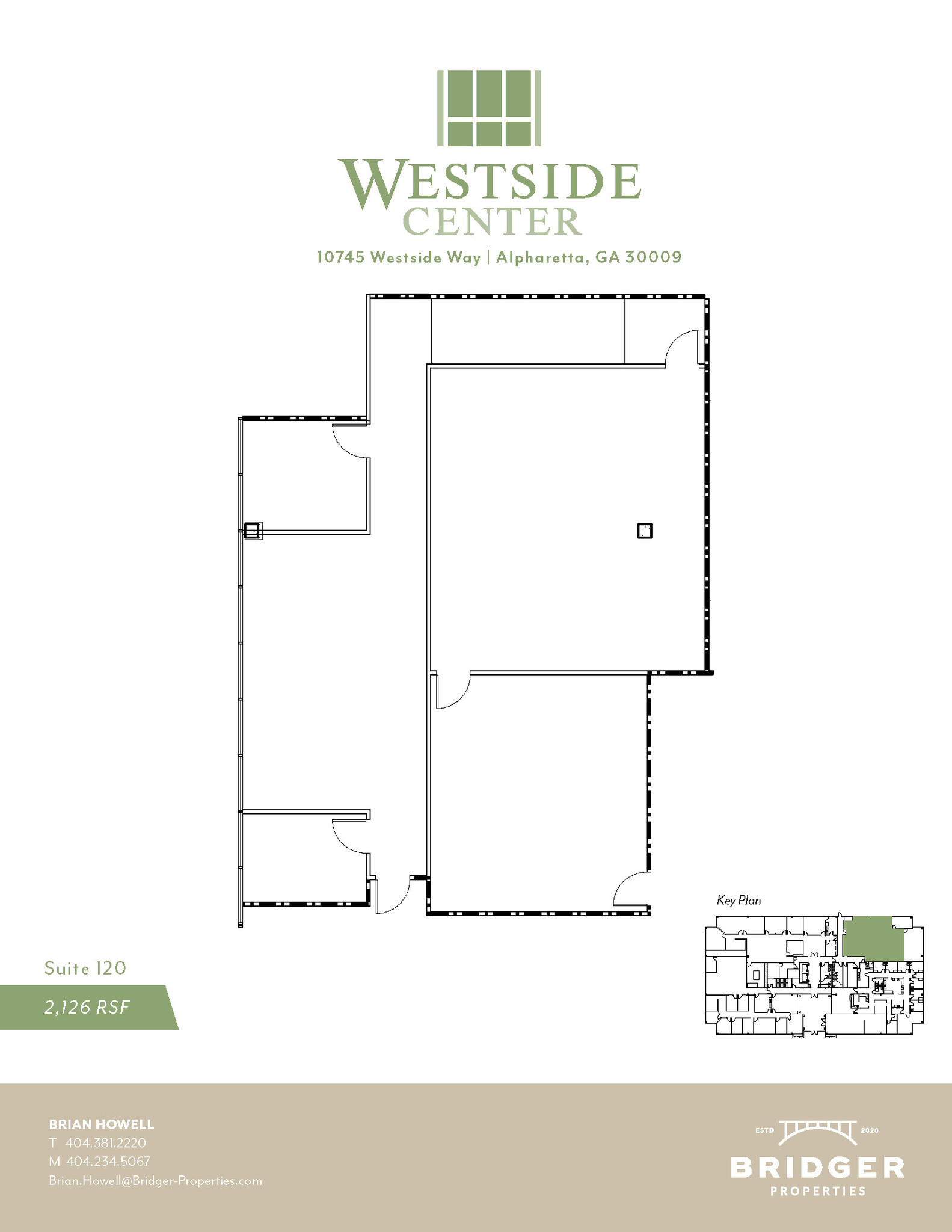 10745 Westside Way, Alpharetta, GA à louer Plan d  tage- Image 1 de 1