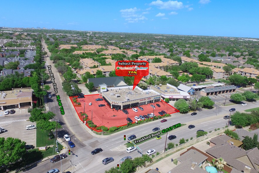 4805 Frankford Rd, Dallas, TX for lease - Aerial - Image 2 of 2