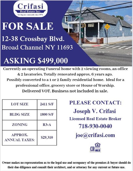 1238 Cross Bay Blvd, Broad Channel, NY à vendre - Autre - Image 2 de 17