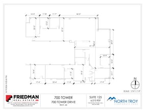 700 Tower Dr, Troy, MI for lease Floor Plan- Image 1 of 2