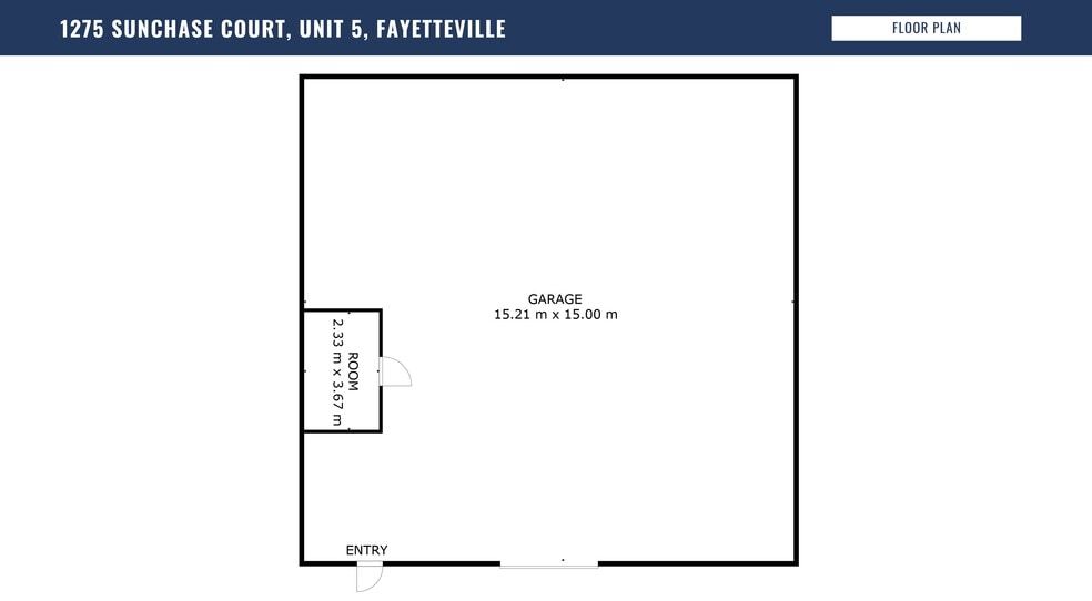 1275 W Sunchase Ct, Fayetteville, AR for lease - Floor Plan - Image 3 of 13