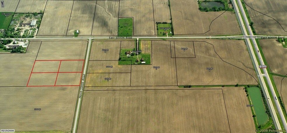 1000 Rd E, Bourbonnais, IL à vendre - Aérien - Image 2 de 4