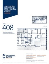 4660 Kenmore Ave, Alexandria, VA for lease Floor Plan- Image 2 of 2