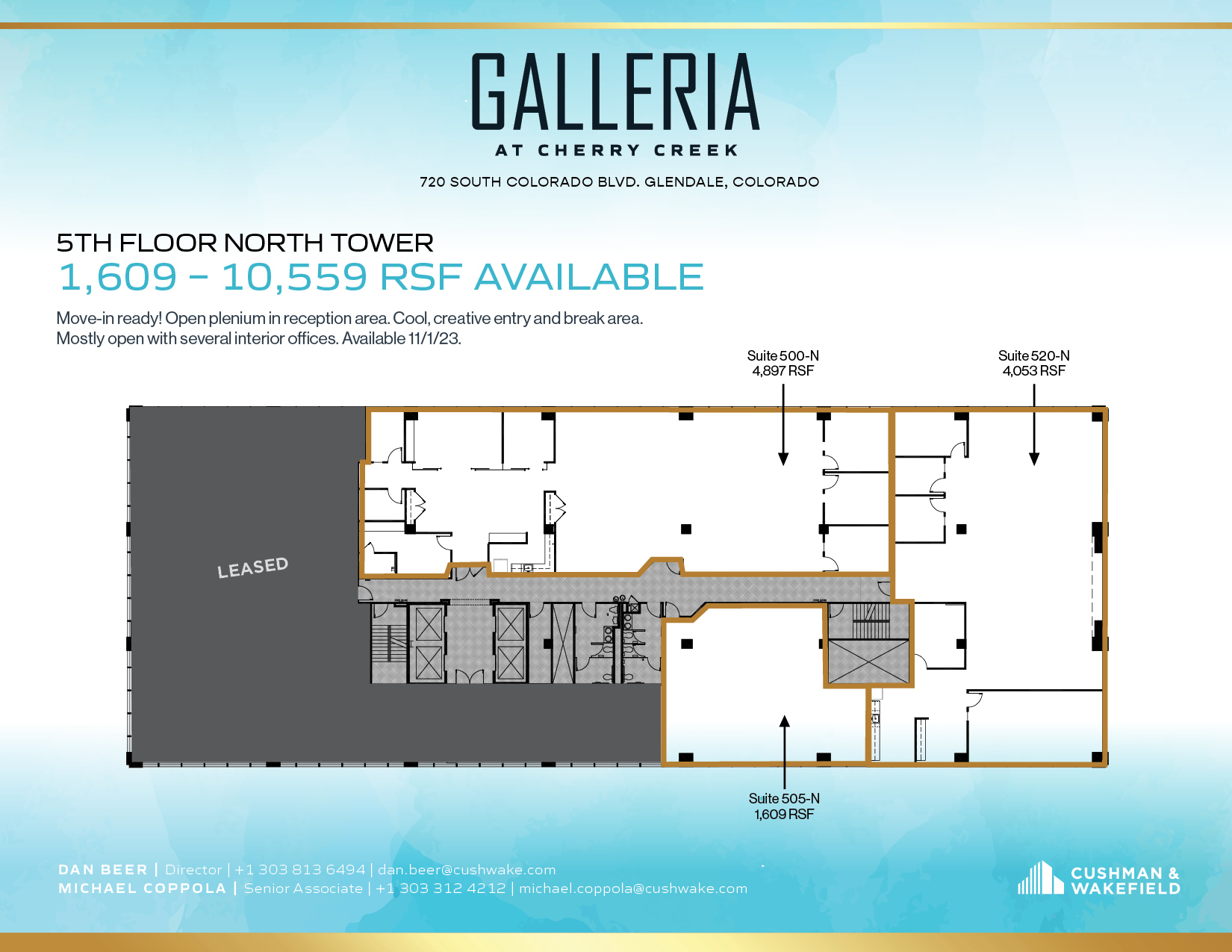 720 S Colorado Blvd, Denver, CO for lease Floor Plan- Image 1 of 3