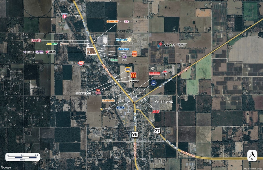 2202 N Young Blvd, Chiefland, FL à louer - Photo principale - Image 1 de 2