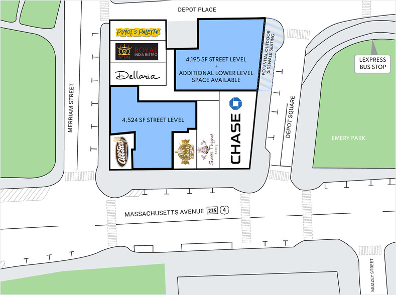 1833-1853 Massachusetts Ave, Lexington, MA for lease - Site Plan - Image 2 of 8