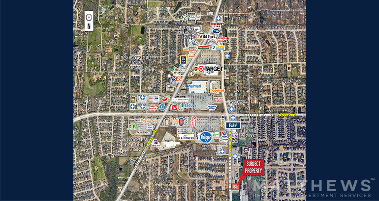 8070 Precinct Line Rd, Colleyville, TX à louer - Photo du bâtiment - Image 2 de 2