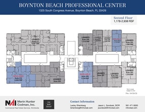 1325 S Congress Ave, Boynton Beach, FL à louer Plan d’étage- Image 1 de 6
