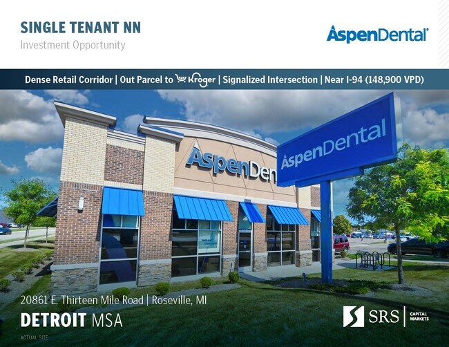 More details for 20861 E 13 Mile Rd, Roseville, MI - Retail for Sale