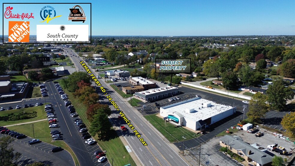 3138-3197 Lemay Ferry Rd, Saint Louis, MO à louer - Aérien - Image 2 de 5