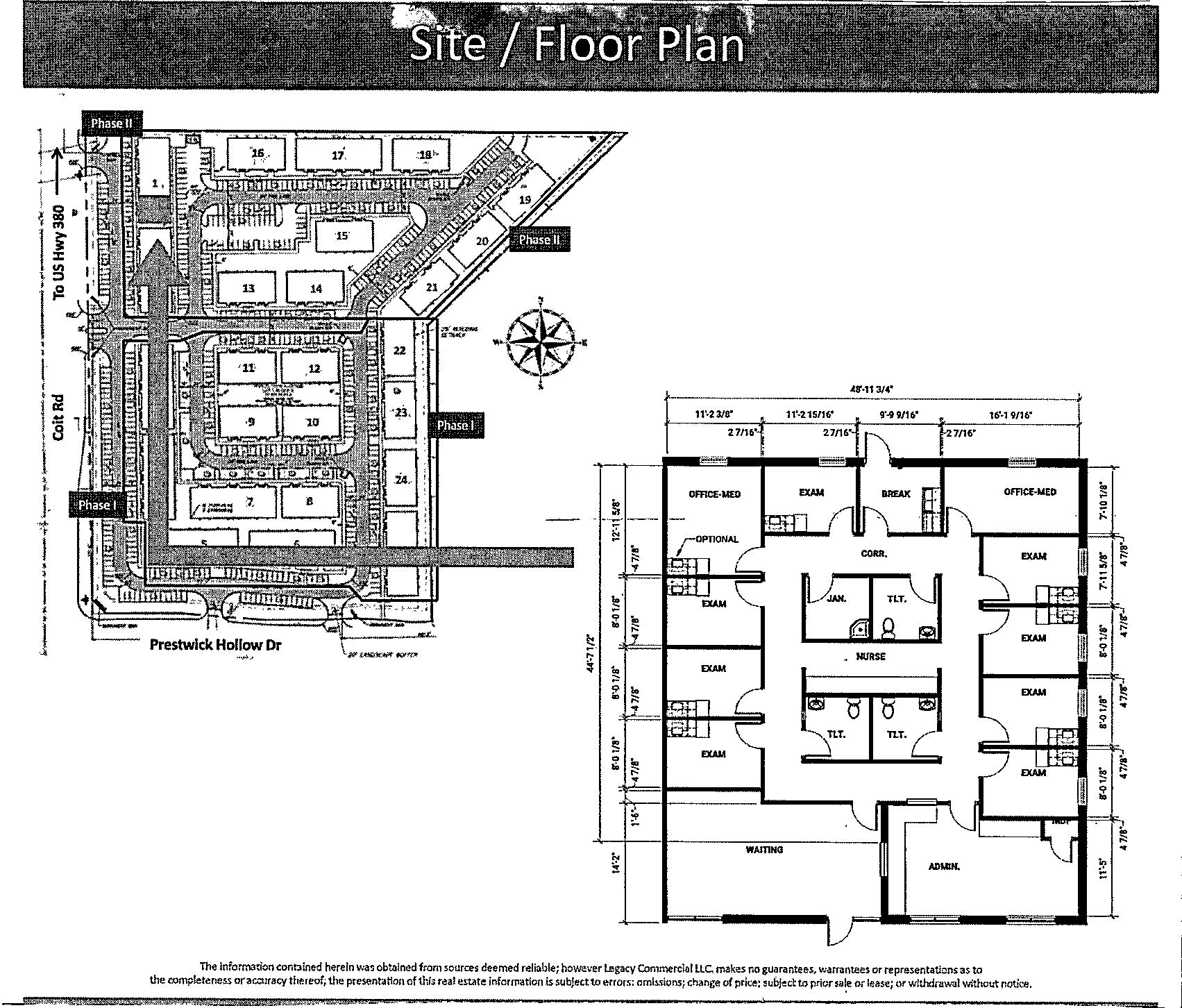 1400 N Coit Rd, McKinney, TX for lease Floor Plan- Image 1 of 1