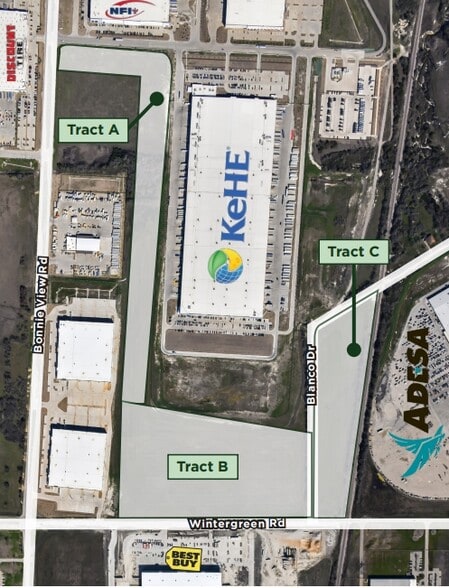601 W Wintergreen Rd, Lancaster, TX for lease - Site Plan - Image 2 of 2