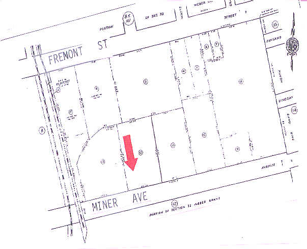 2051 E Miner Ave, Stockton, CA for lease - Plat Map - Image 2 of 6