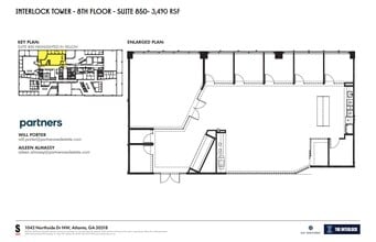 1042 Northside Dr NW, Atlanta, GA à louer Plan d’étage- Image 1 de 1