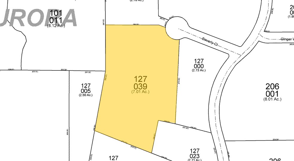 1585 Beverly Ct, Aurora, IL à vendre - Plan cadastral - Image 2 de 41