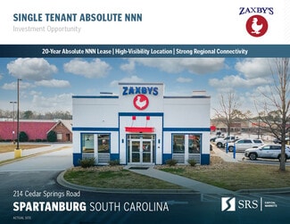 More details for 214 Cedar Springs Rd, Spartanburg, SC - Retail for Sale