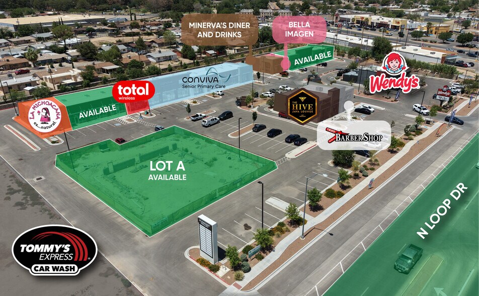 8100 N Loop Dr, El Paso, TX à louer - Photo du bâtiment - Image 3 de 12