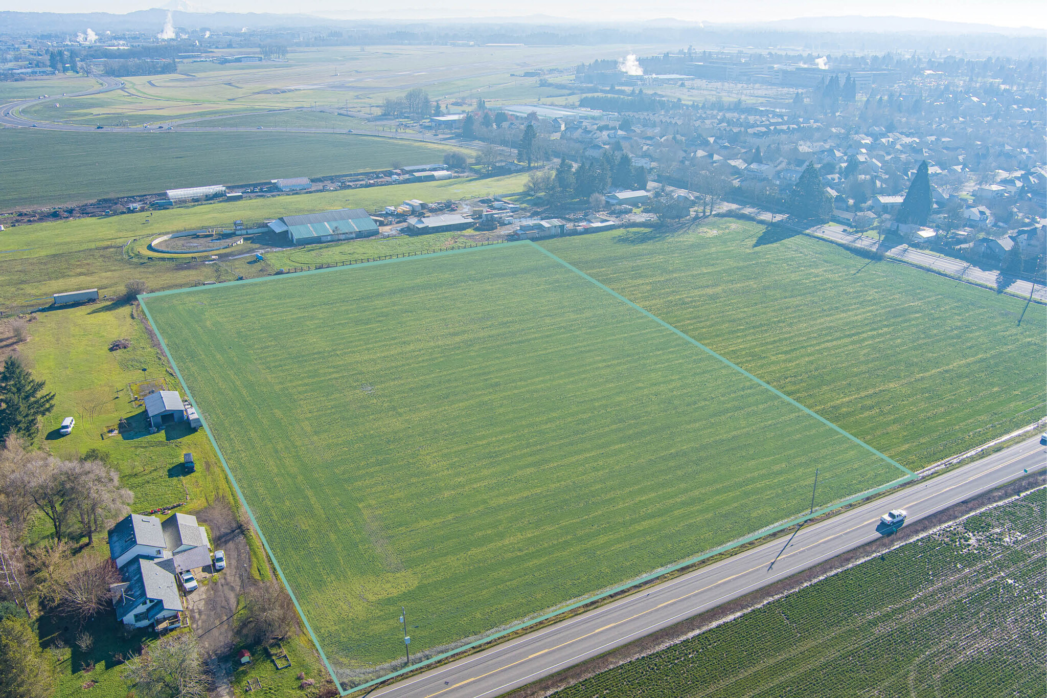 NW Jackson School Rd & NE Evergreen Rd, Hillsboro, OR for sale Aerial- Image 1 of 4